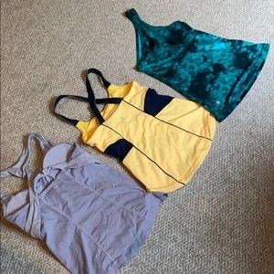 lot of lululemon shirts